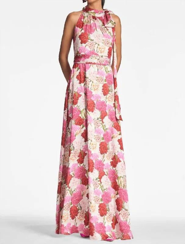 Women's Timeless Attire Grab Romantic Date - Night Styles Now Kayla Gown In Campo Di Fiore