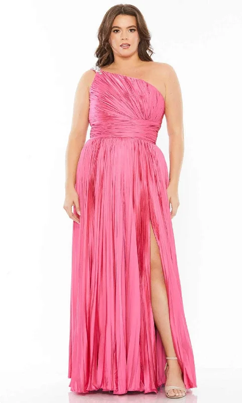 Women's Trendy Outfit Limited - Stock Mac Duggal 77005 - Ruched Asymmetrical Bridesmaid Dress